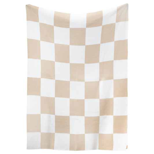 The Check Throw Blanket | Egyptian Cotton