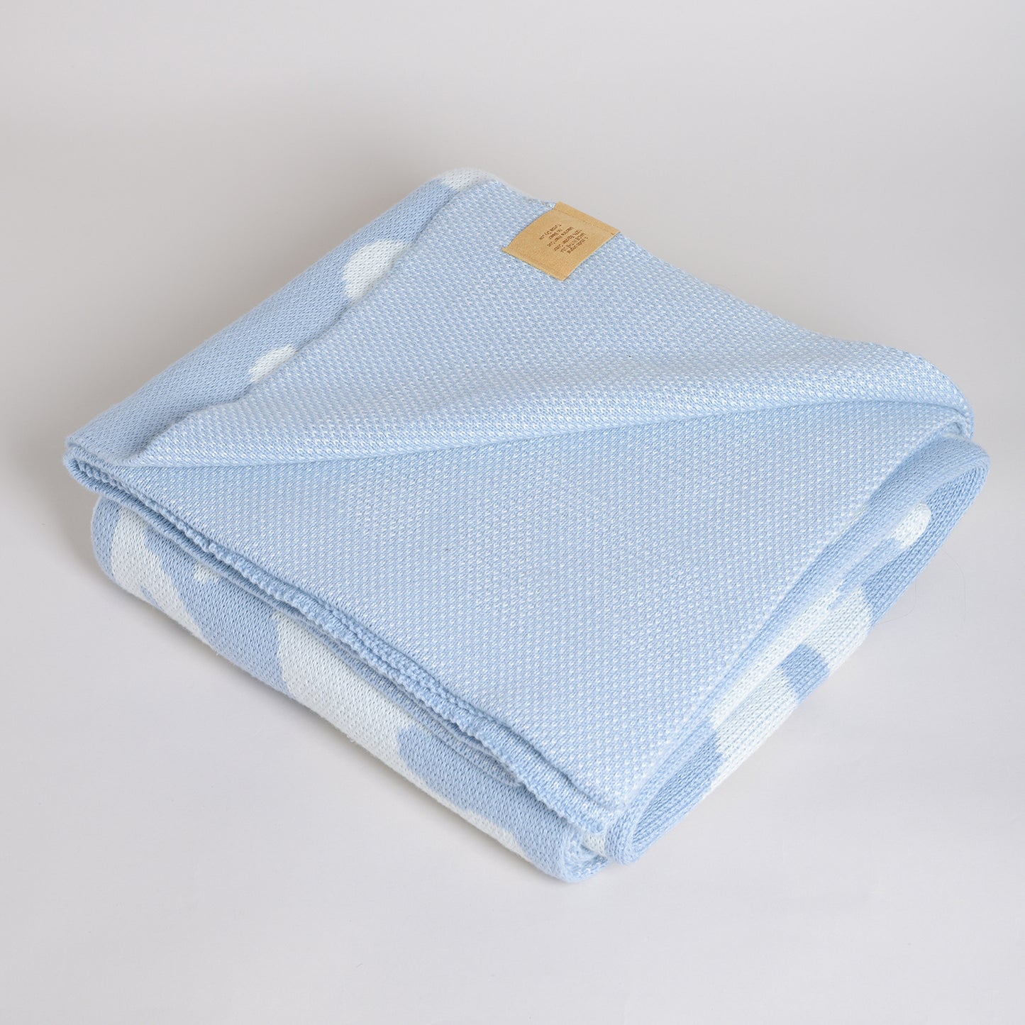The Matisse Throw Blanket | Blue | Egyptian Cotton